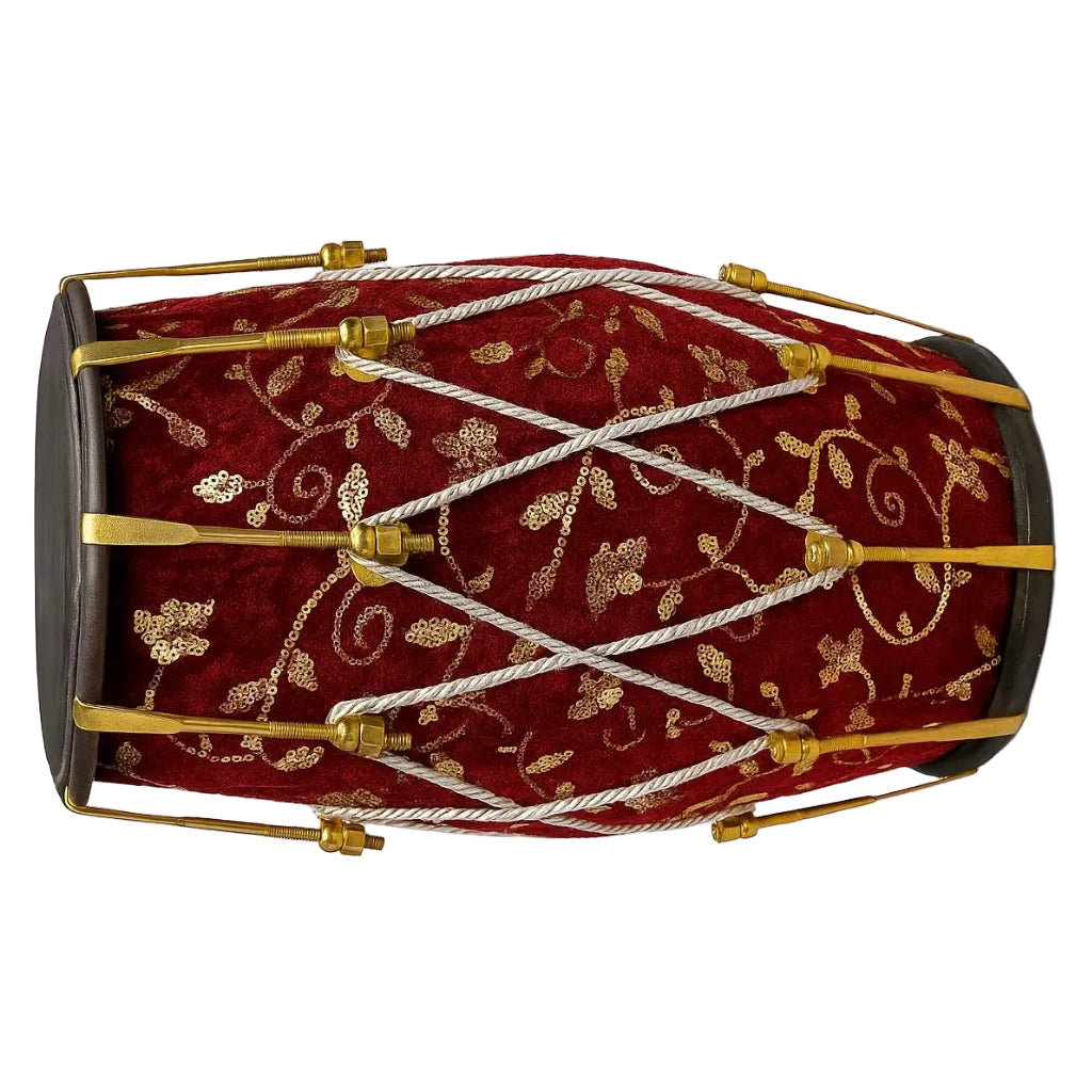 Dholak PROFESSIONAL RED Edition